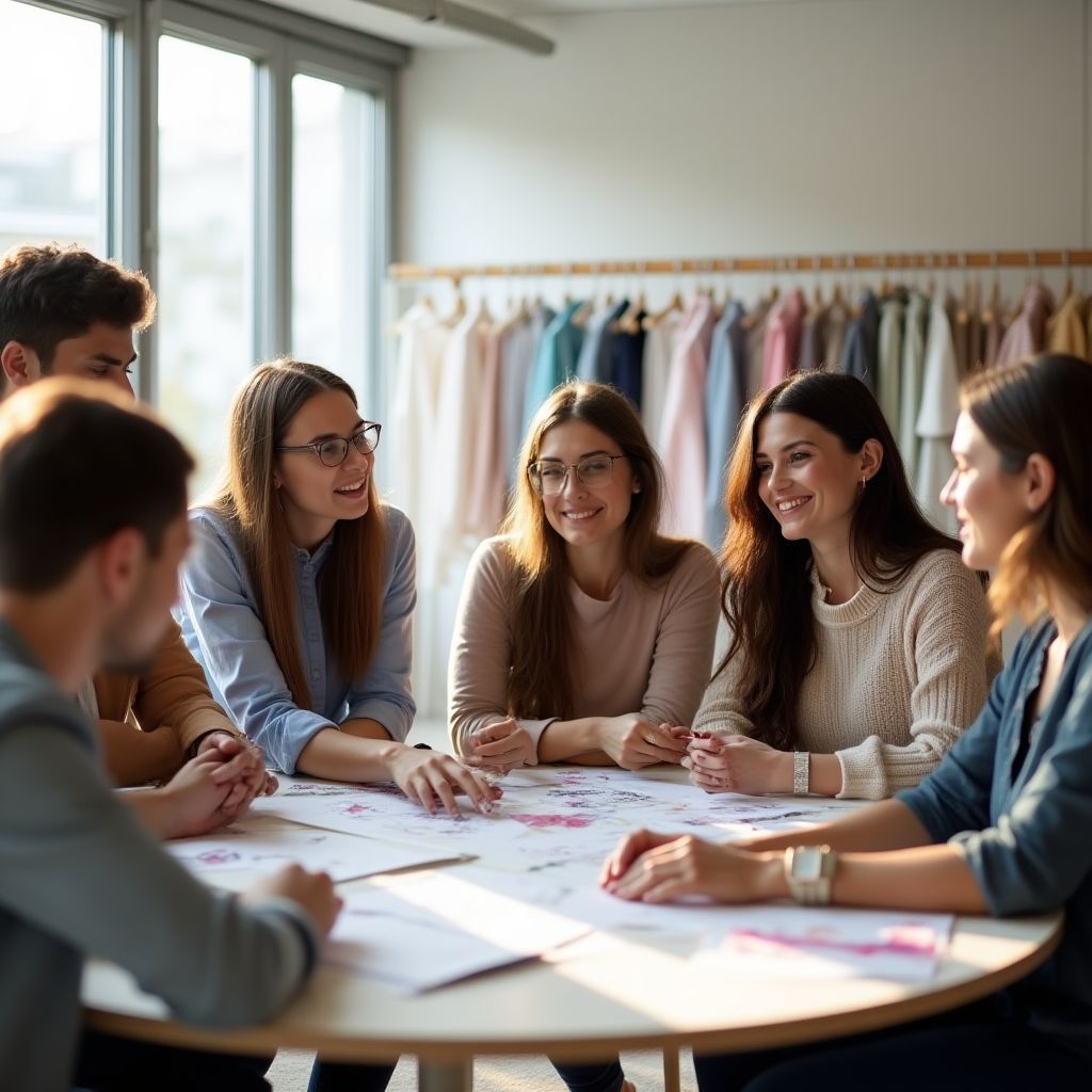Team collaboration meeting